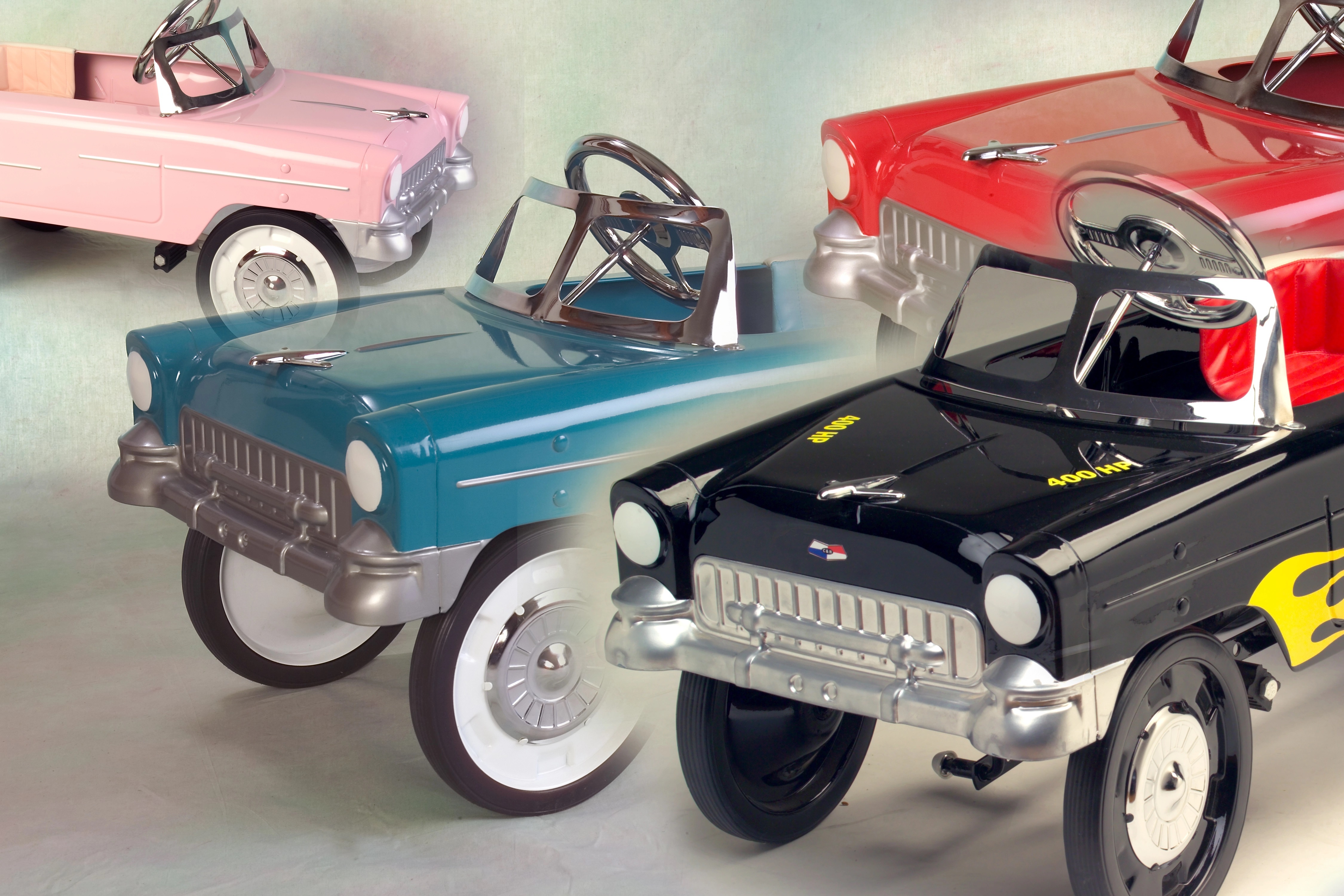 55 Classic Pedal Cars  *Assembly Available*